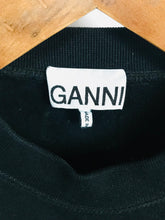 Load image into Gallery viewer, Ganni Women&#39;s Balloon Sleeve Sweatshirt Jumper | XS UK6-8 | Black
