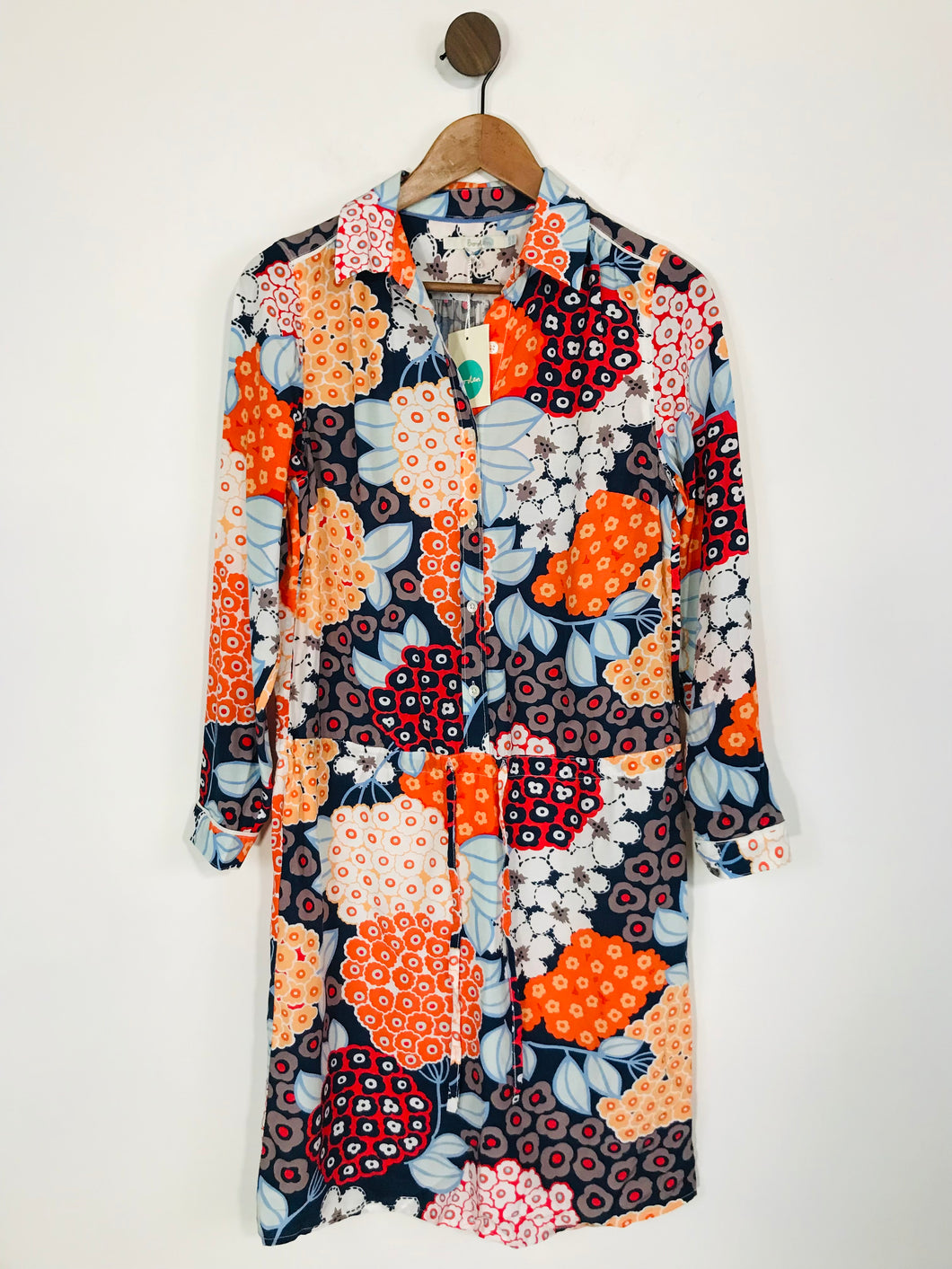 Boden Women's Floral Shirt Dress NWT | UK10  | Multicolour