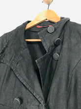 Load image into Gallery viewer, Comptoir des Cotonniers Women&#39;s Linen Blouse | EU40 UK12 | Black
