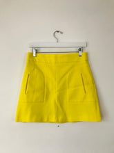 Load image into Gallery viewer, Zara Women’s Mini Skirt | M UK10 | Yellow
