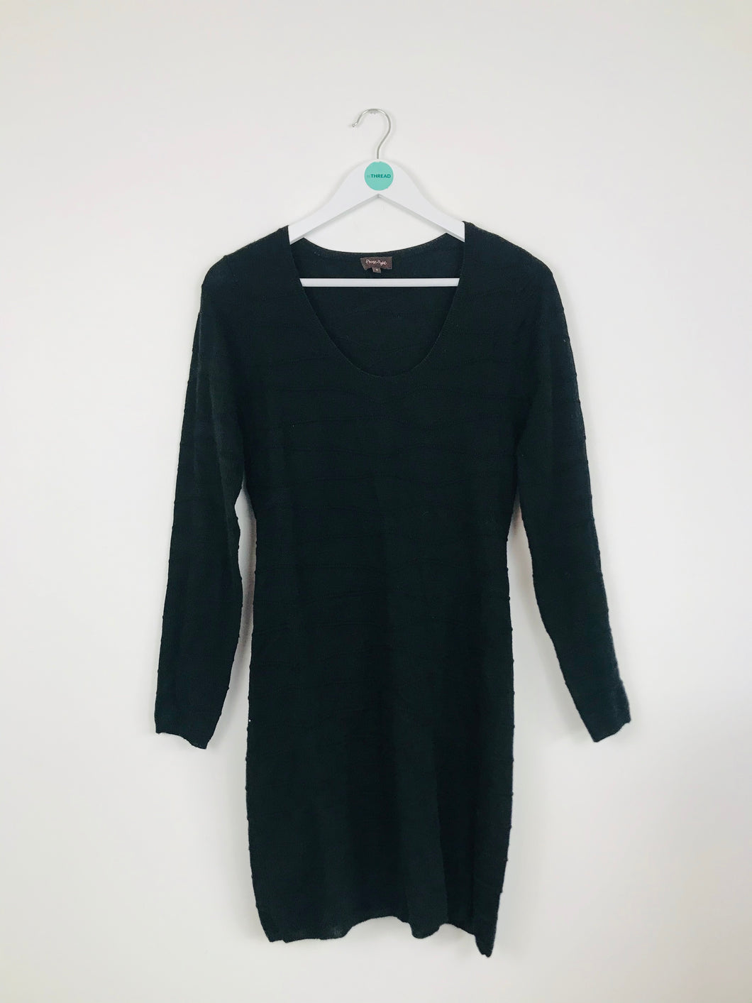 Phase Eight Bodycon Knit Dress | UK8 | Black