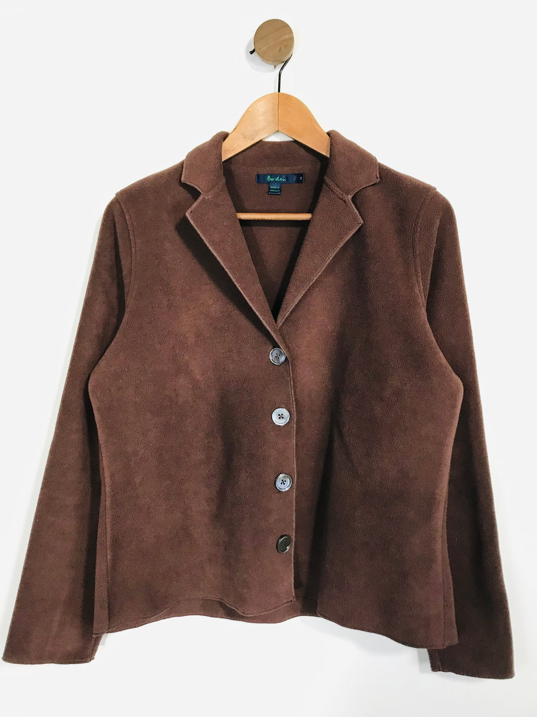 Boden Women's Fleece Cardigan | UK14 | Brown