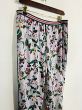 Load image into Gallery viewer, M&amp;S Women&#39;s Floral Casual Trousers | UK12 | Multicoloured
