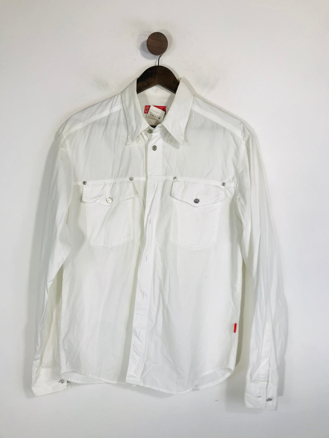 Versace Men's Button-Up Shirt | L | White