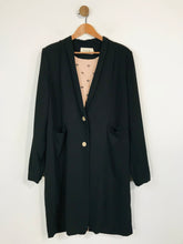 Load image into Gallery viewer, Fine Copenhagen Women&#39;s Long Blazer Jacket | XL UK16 | Black
