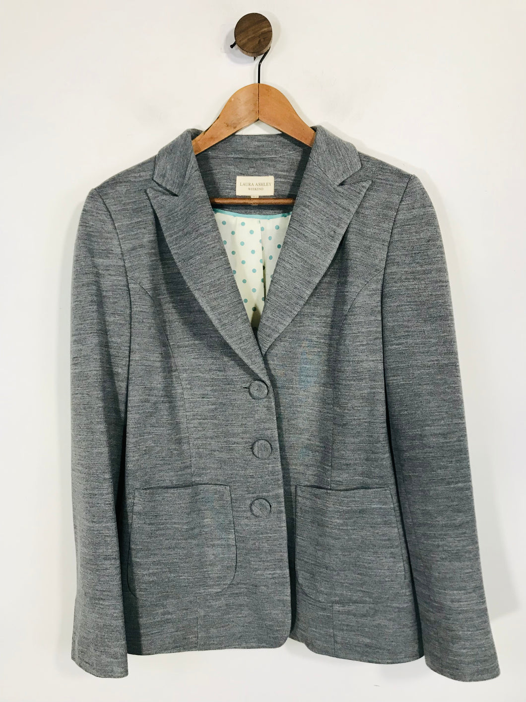 Laura Ashley Women's Smart Blazer Jacket | UK14 | Grey