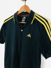 Load image into Gallery viewer, Adidas Men&#39;s Striped Polo Shirt | S | Black
