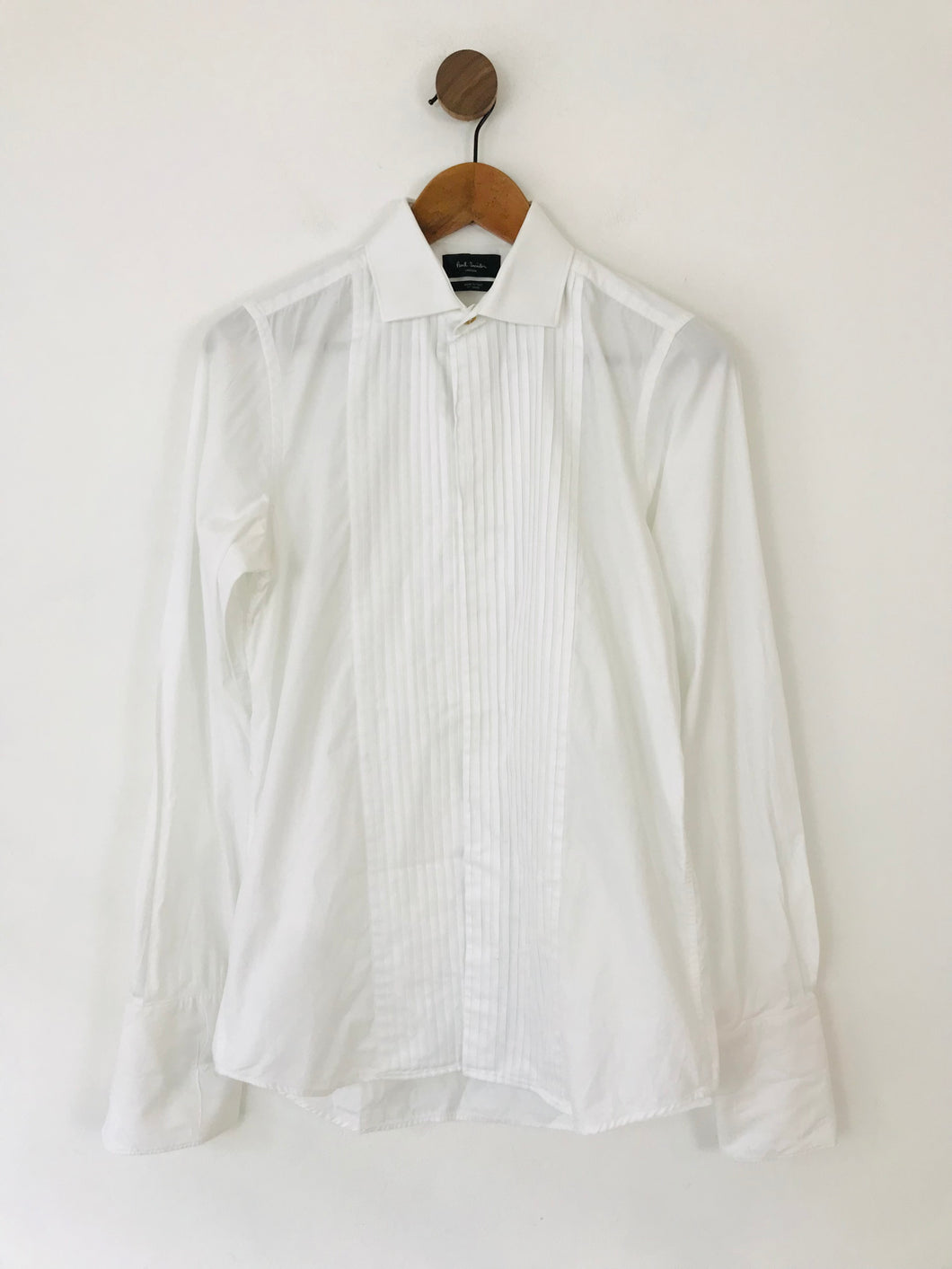 Paul Smith Men's Button-Up Smart Dress Shirt | 15 | White