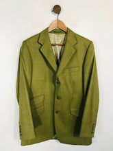 Load image into Gallery viewer, Cordings Women&#39;s Tweed Wool Blazer Jacket | 38R | Green
