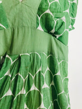 Load image into Gallery viewer, Purple Women&#39;s Polka Dot A-Line Dress | M UK12 | Green
