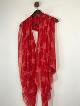 Load image into Gallery viewer, Beck Sonder Gaard Women&#39;s Star Print Scarf | OS | Red
