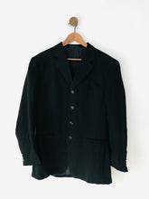 Load image into Gallery viewer, Versace Classic V2 Men’s Wool Blazer Suit Jacket | 44 L | Black
