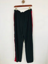 Load image into Gallery viewer, Zara Women&#39;s Striped Wide Leg Casual Trousers NWT | XL UK16 | Black

