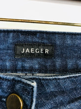 Load image into Gallery viewer, Jaeger Women&#39;s Bootcut Jeans | W32 UK14 | Blue
