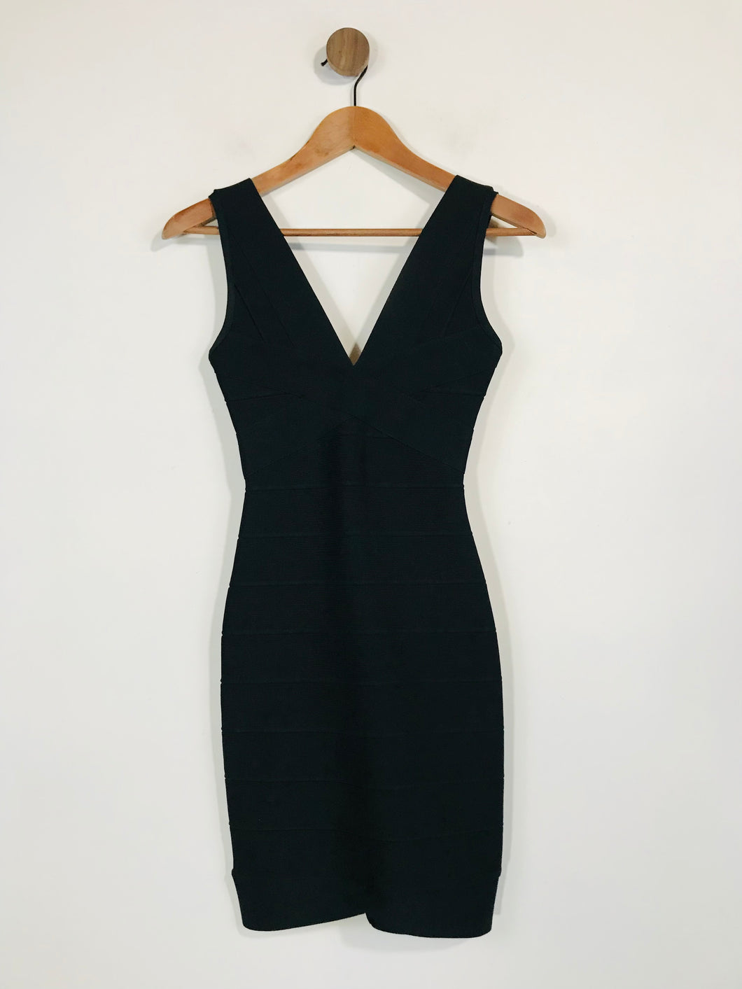 Herve Leger Women's Mini Bodycon Dress NWT | XS UK6-8 | Black