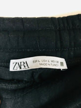 Load image into Gallery viewer, Zara Women&#39;s Casual Joggers Sports Bottoms | L UK14 | Black
