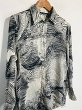 Load image into Gallery viewer, Marimekko Women&#39;s Silk Striped Blouse | EU36 UK8 | Multicoloured
