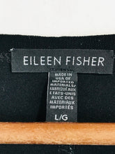 Load image into Gallery viewer, Eileen Fisher Women&#39;s Square Neck Sheath Dress | L UK14 | Black
