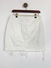 Load image into Gallery viewer, River Island Women&#39;s Cotton Mini Skirt | UK12 | White
