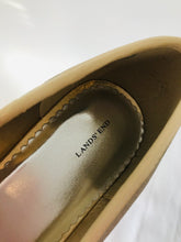 Load image into Gallery viewer, Lands&#39; End Women’s Glitter Metallic Ballerina Flats Shoes | UK5 | Gold
