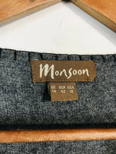 Load image into Gallery viewer, Monsoon Women&#39;s Wool Cardigan | UK14 | Grey
