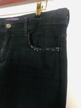 Load image into Gallery viewer, Not Your Daughter’s Jeans NYDJ Women&#39;s Straight Jeans | UK14 | Black
