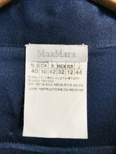 Load image into Gallery viewer, Max Mara Women&#39;s Silk Button-Up Shirt | UK12 | Blue
