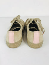 Load image into Gallery viewer, Converse All Star Women&#39;s Suede Trainers | UK7 | Beige
