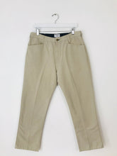Load image into Gallery viewer, T.M. Lewin Men’s Straight Leg Chino Trousers | 34 | Beige Brown

