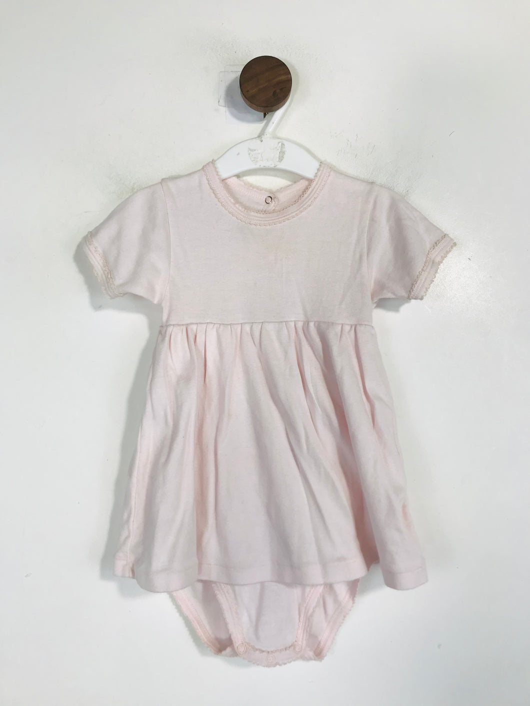 Petit Bateau Kid's A-Line Dress | 24 Months | Pink