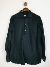 Load image into Gallery viewer, Armani Collezioni Men&#39;s Cotton Smart Button-Up Shirt | L | Black
