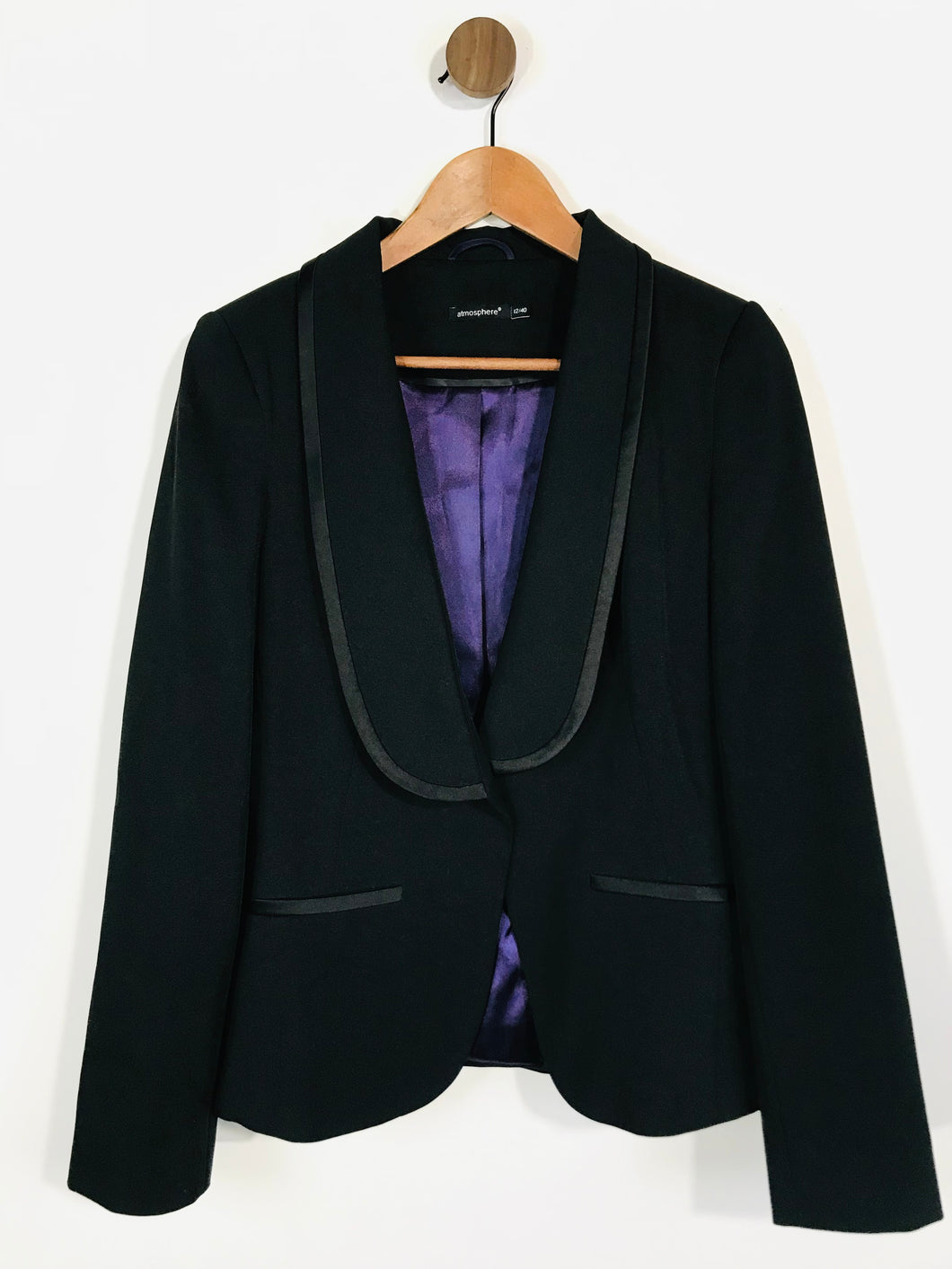 Atmosphere Women's Smart Blazer Jacket | UK12 | Black