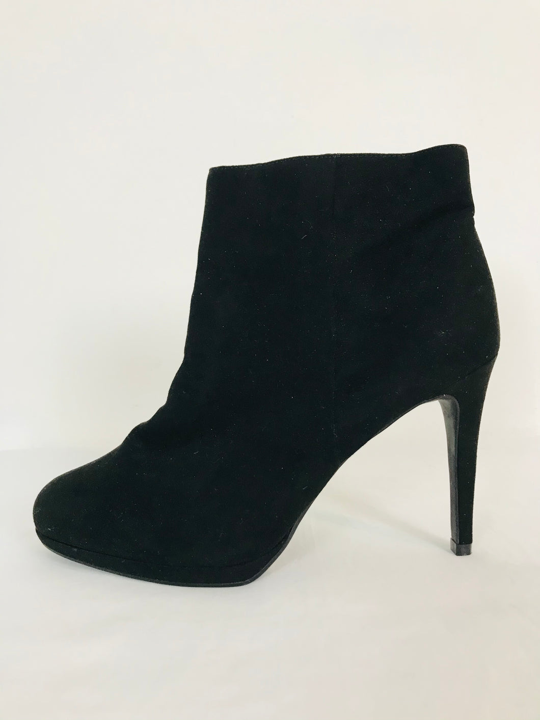 M&S Women’s Heeled Ankle Boot | UK6.5 | Black