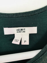 Load image into Gallery viewer, Helmut Lang Women’s Draped Bodycon Dress | P XS UK6-8 | Green
