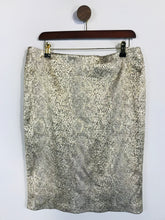 Load image into Gallery viewer, Biba Women&#39;s Metallic Pencil Skirt NWT | UK16 | Multicoloured
