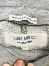 Load image into Gallery viewer, Quba &amp; Co British Sailmakers Women’s Joggers Tracksuit Bottoms Trousers | M | Grey
