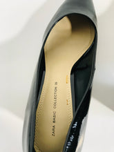 Load image into Gallery viewer, Zara Women&#39;s Patent Heels | EU39 UK6 | Black
