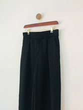 Load image into Gallery viewer, Uniqlo Women&#39;s Smart Wide Leg Trousers | M UK10-12 | Black
