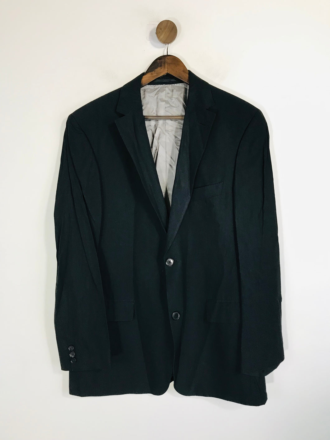 Hugo Boss Men's Smart Suit Blazer Jacket | 40 R | Black