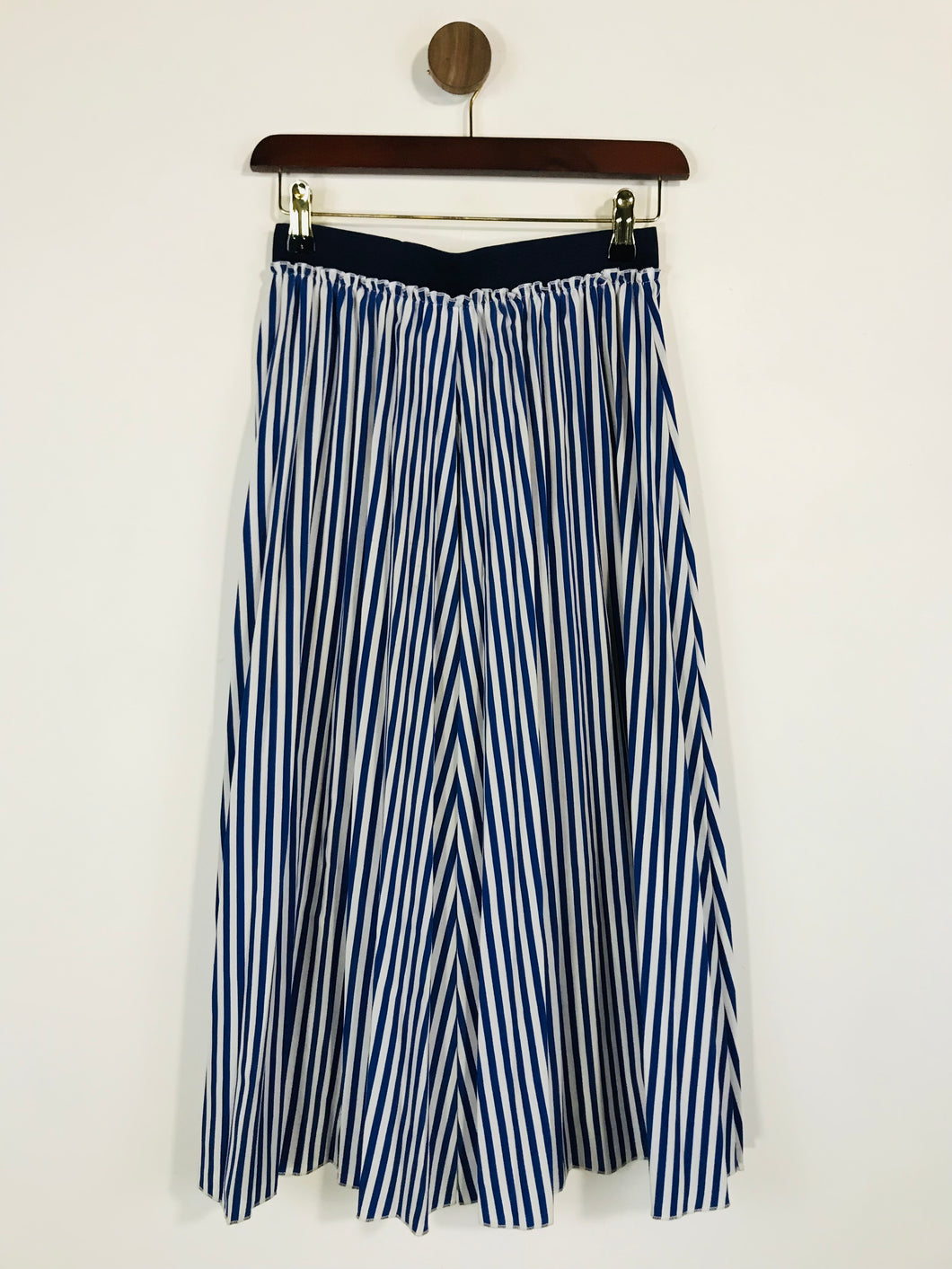 Zara Women's Striped A-line Maxi Skirt | M UK10-12 | Multicoloured