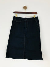 Load image into Gallery viewer, Jigsaw Women’s A-line Denim Skirt | UK10 | Blue
