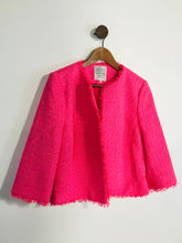 Load image into Gallery viewer, Damsel In A Dress Women&#39;s Cotton Smart Blazer Jacket | UK16 | Pink
