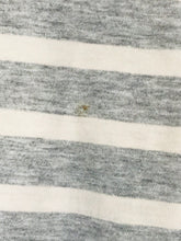 Load image into Gallery viewer, Jigsaw Women&#39;s Long Sleeve Striped T-Shirt | M UK10-12 | Grey
