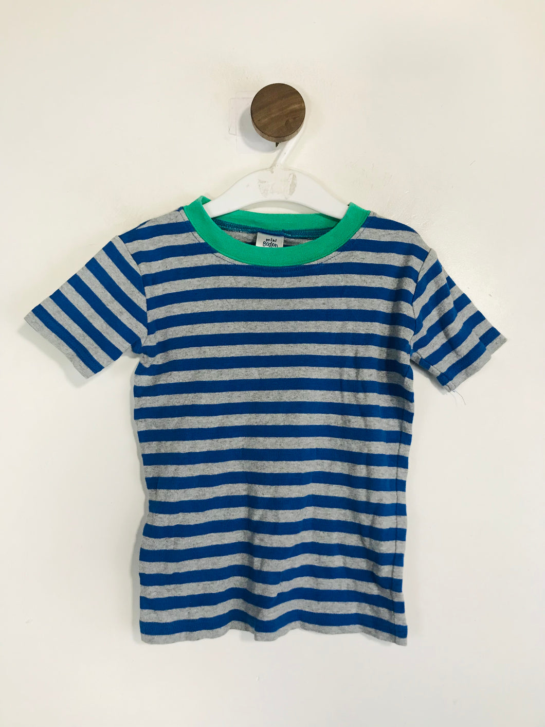 Boden Kid's Striped Pyjama Set | 5 Years | Blue