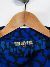 Load image into Gallery viewer, Biba Women&#39;s High Neck Blouse | UK18 | Blue
