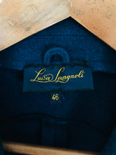 Load image into Gallery viewer, Luisa Spagnoli Women&#39;s Wool Blazer Jacket | 46 UK14 | Blue

