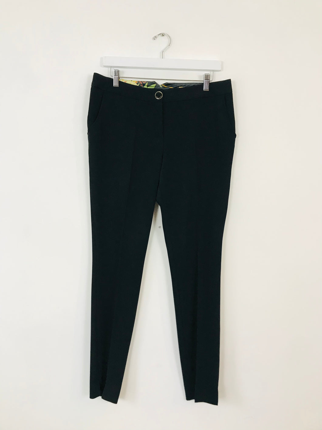 Ted Baker Women’s Tapered Leg Suit Trousers | 2 UK10 | Black