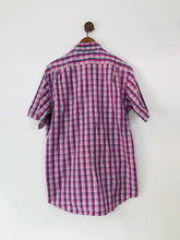 Load image into Gallery viewer, Lacoste Men&#39;s Check Short Sleeve Button-Up Shirt | 41 | Multicolour
