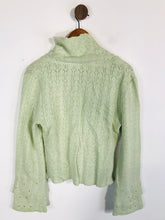 Load image into Gallery viewer, Noa Noa Women&#39;s Wool Crop Cardigan | S UK8 | Green
