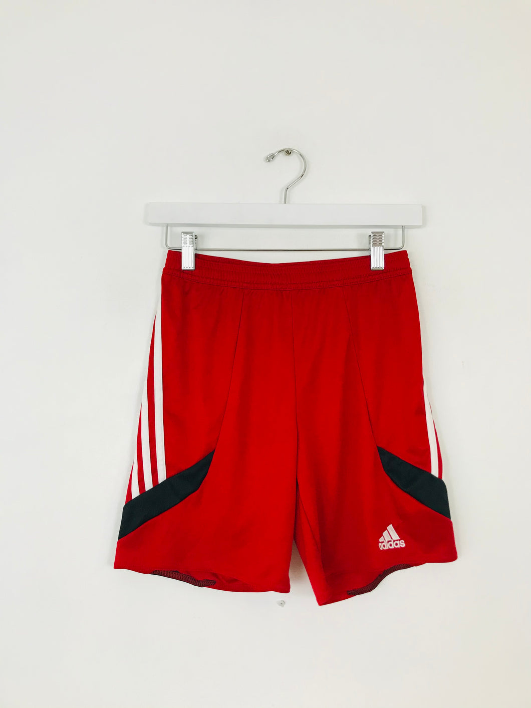 Adidas Kid’s Climalite Sports Bottoms Shorts | Youth Large | Red
